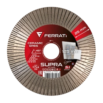 Ferrati Tarcza diamentowa 125mm SUPRA