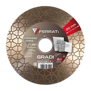 Ferrati Tarcza diamentowa 125mm GRADI