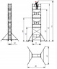 RUSZTOWANIE ALUMINIOWE JEZDNE 9M LEVVEL EASYGATE 42 ELEMENTY RUSZTOWANIA