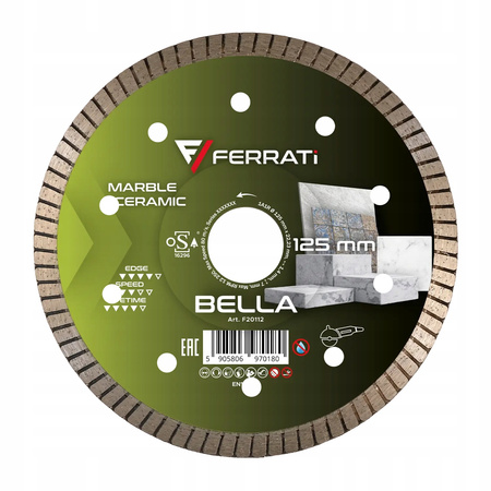 Ferrati Tarcza diamentowa 125mm BELLA