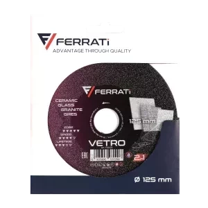 Ferrati Tarcza z nasypem diamentowym 125mm VETRO