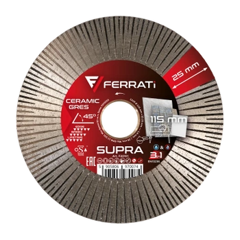 Ferrati Tarcza diamentowa 115mm SUPRA