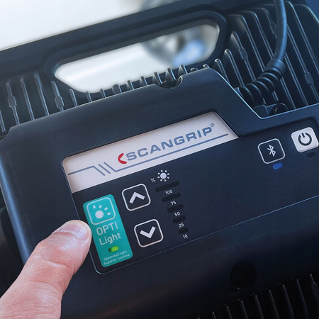 LAMPA ROBOCZA SCANGRIP NOVA 12000 LUMENÓW SCANGRIP 03.6206 + STATYW 03.5431