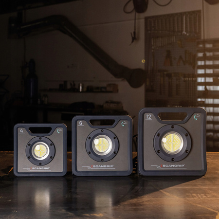 LAMPA ROBOCZA SCANGRIP NOVA 12000 LUMENÓW SCANGRIP 03.6206 + STATYW 03.5431