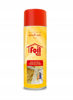 SPRAY-KON Klej do Folii Paroizolacyjnej i Membran w SPRAYu