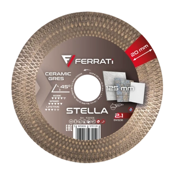 Ferrati tarcza diamentowa 125mm STELLA