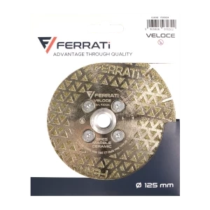 Ferrati Tarcza z nasypem diamentowym 125mm VELOCE