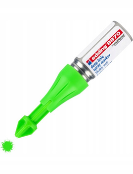 MARKER W SPRAYU DO GŁĘBOKICH OTWORÓW EDDING ZIELONY ZMYWALNY