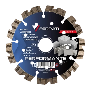 Ferrati Tarcza diamentowa 125mm PERFORMANTE