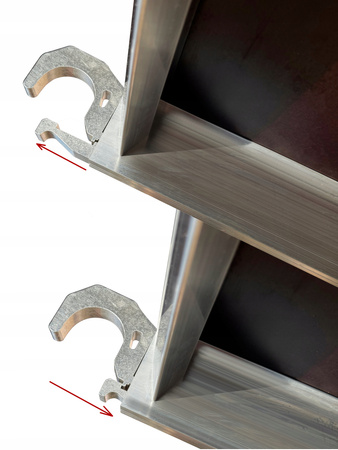 RUSZTOWANIE ALUMINIOWE JEZDNE PRZEGUBOWE AKSO EASY 75 WYSOKOŚĆ 3,9 METRA