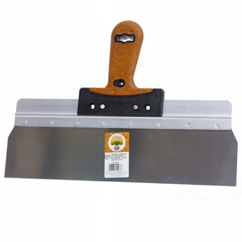 OLEJNIK szpachla do gipsu nierdzewna  380MM uchwyt korkowy