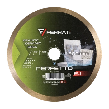 Ferrati Tarcza diamentowa 200mm PERFETTO