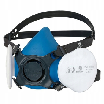 MASKA PRZESIWPYŁOWA P3 SECURA 3100 DUST Z WYMIENNYMI FILTRAMI