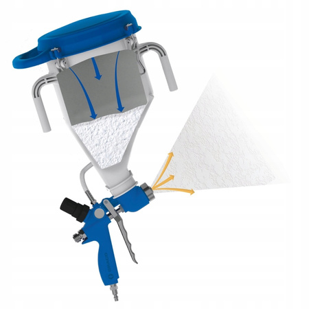 PISTOLET DO TYNKOWANIA GRACO TEXSPRAY FASTFINISH 5L